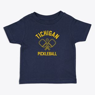 Tichigan Wisconsin Pickleball Toddler T-Shirt