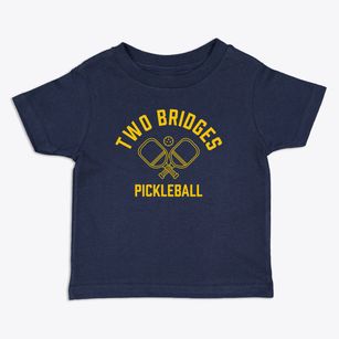Two Bridges New Jersey Pickleball Toddler T-Shirt