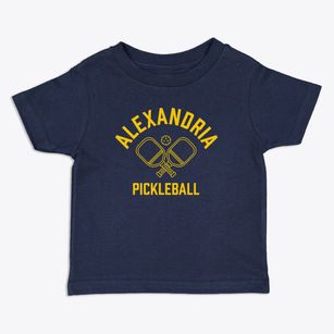 Alexandria New York Pickleball Toddler T-Shirt