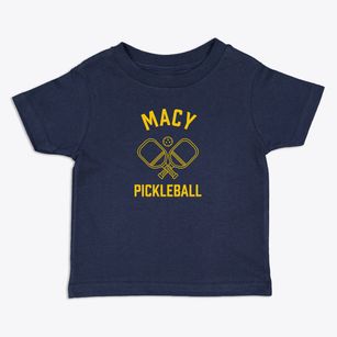 Macy Nebraska Pickleball Toddler T-Shirt