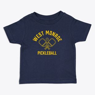 West Monroe Louisiana Pickleball Toddler T-Shirt