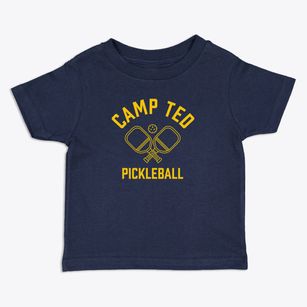 Camp Ted Massachusetts Pickleball Toddler T-Shirt