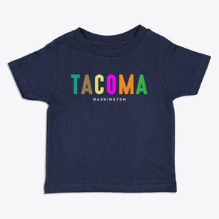 Tacoma Washington Color Pop Toddler T-Shirt