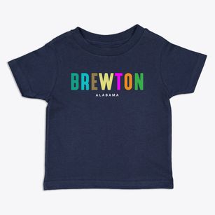 Brewton Alabama Color Pop Toddler T-Shirt
