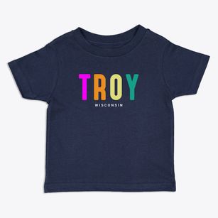 Troy Wisconsin Color Pop Toddler T-Shirt
