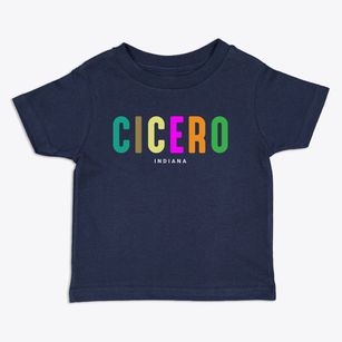 Cicero Indiana Color Pop Toddler T-Shirt