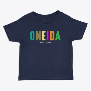 Oneida Wisconsin Color Pop Toddler T-Shirt