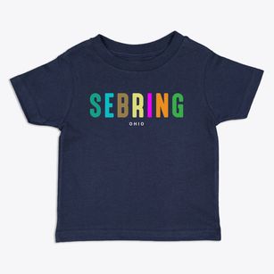 Sebring Ohio Color Pop Toddler T-Shirt