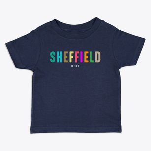 Sheffield Ohio Color Pop Toddler T-Shirt