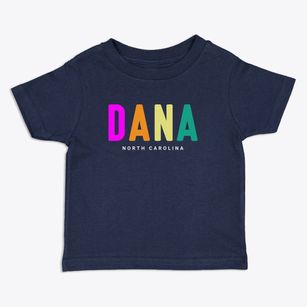 Dana North Carolina Color Pop Toddler T-Shirt