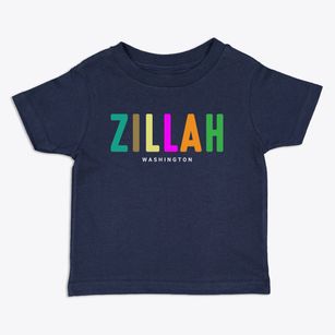 Zillah Washington Color Pop Toddler T-Shirt