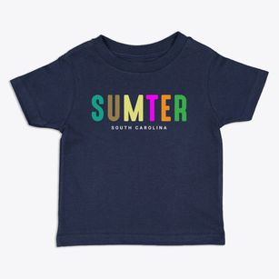 Sumter South Carolina Color Pop Toddler T-Shirt
