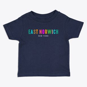 East Norwich New York Color Pop Toddler T-Shirt