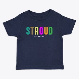 Stroud Oklahoma Color Pop Toddler T-Shirt