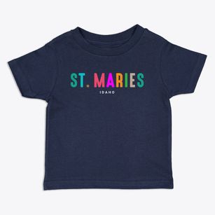 St. Maries Idaho Color Pop Toddler T-Shirt