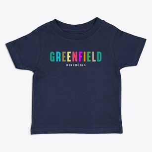 Greenfield Wisconsin Color Pop Toddler T-Shirt