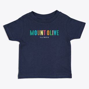Mount Olive Illinois Color Pop Toddler T-Shirt