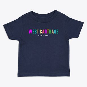 West Carthage New York Color Pop Toddler T-Shirt