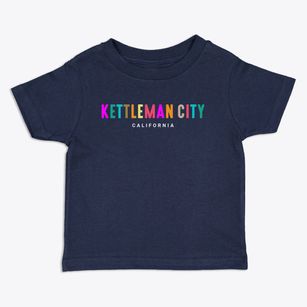 Kettleman City California Color Pop Toddler T-Shirt