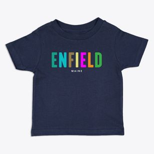 Enfield Maine Color Pop Toddler T-Shirt
