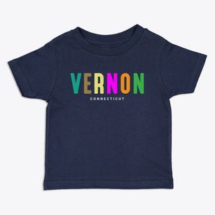 Vernon Connecticut Color Pop Toddler T-Shirt