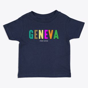 Geneva Indiana Color Pop Toddler T-Shirt