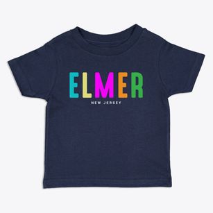 Elmer New Jersey Color Pop Toddler T-Shirt