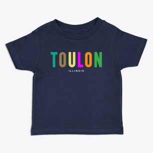 Toulon Illinois Color Pop Toddler T-Shirt