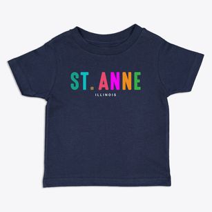 St. Anne Illinois Color Pop Toddler T-Shirt