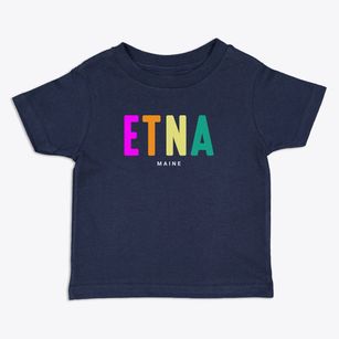 Etna Maine Color Pop Toddler T-Shirt