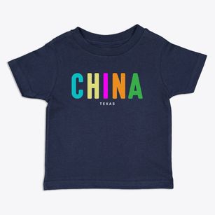 China Texas Color Pop Toddler T-Shirt