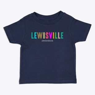 Lewisville Arkansas Color Pop Toddler T-Shirt