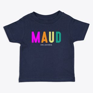 Maud Oklahoma Color Pop Toddler T-Shirt