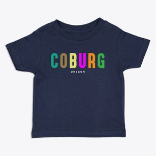 Coburg Oregon Color Pop Toddler T-Shirt