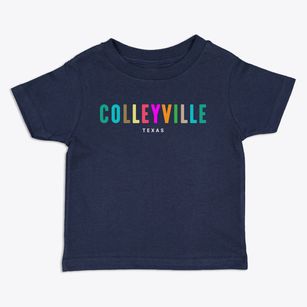 Colleyville Texas Color Pop Toddler T-Shirt