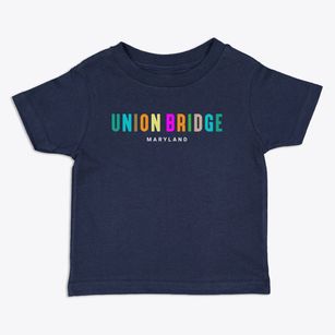 Union Bridge Maryland Color Pop Toddler T-Shirt