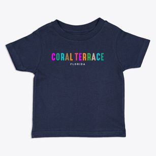Coral Terrace Florida Color Pop Toddler T-Shirt