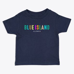 Blue Island Illinois Color Pop Toddler T-Shirt