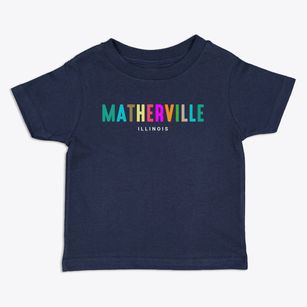 Matherville Illinois Color Pop Toddler T-Shirt