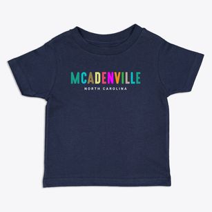 Mcadenville North Carolina Color Pop Toddler T-Shirt