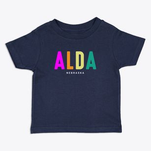 Alda Nebraska Color Pop Toddler T-Shirt