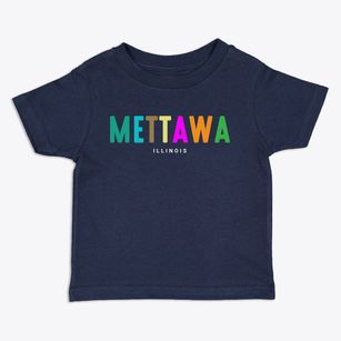 Mettawa Illinois Color Pop Toddler T-Shirt