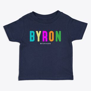 Byron Michigan Color Pop Toddler T-Shirt
