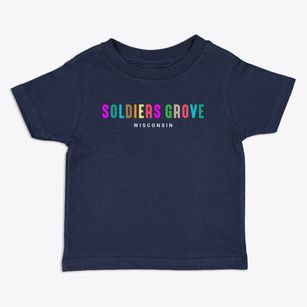 Soldiers Grove Wisconsin Color Pop Toddler T-Shirt