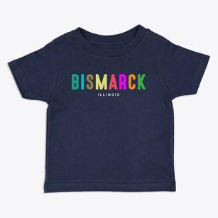 Bismarck Illinois Color Pop Toddler T-Shirt