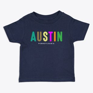 Austin Pennsylvania Color Pop Toddler T-Shirt