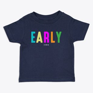 Early Iowa Color Pop Toddler T-Shirt