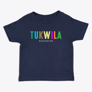 Tukwila Washington Color Pop Toddler T-Shirt