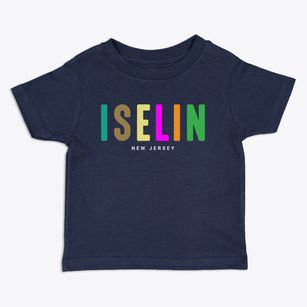 Iselin New Jersey Color Pop Toddler T-Shirt