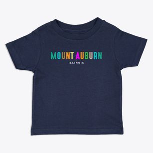 Mount Auburn Illinois Color Pop Toddler T-Shirt